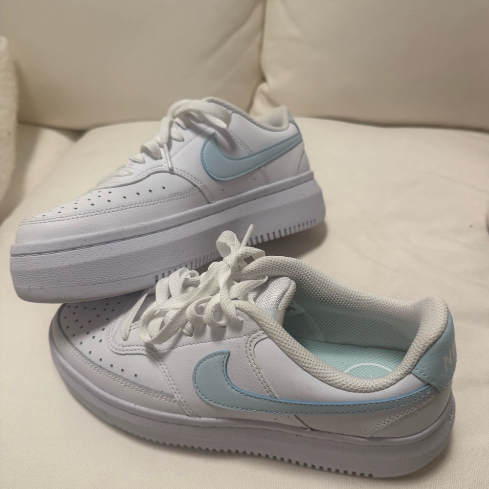 Nike Platform Air Force Ones: Worn only once